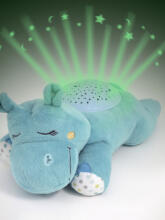 Lorelli Hippo Night Light  Art.10280140001 Muzikāla naktslampa-projektors