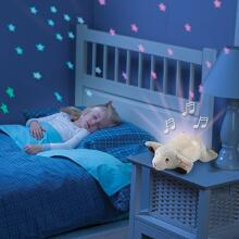 Lorelli Hippo Night Light  Art.10280140001 Muzikāla naktslampa-projektors