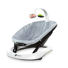 4moms BounceRoo  Infant Seat  Art.15745 Silver Plush Revolucionārs šūpuļkrēsliņš