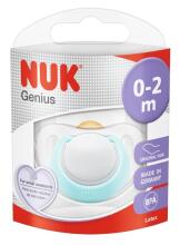 Nuk Genius Art.SO30 Lateksa ortodontiskais māneklis 1gb (0-2 mēn. )