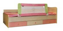 „Lorelli & Bertoni Night Guard Rose Princess“ prekės ženklas 1018002 Vaikų lovos kraštas / apsauginis barjeras (120x40 cm)