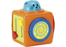 Buddy Toys Art.BBT3010 Activity Blocks Trīs aktivitātes kubi ar dzīvniekiem 3+ mēn.