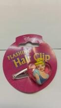 Disney Princess Flashing Hair Clips - Flashing Cinderella Hair Clip TWM-39P