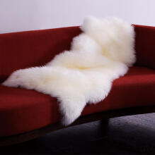 Natur Wool Art.56988 Aitas kažokādas paklājs (XXL) Dabīgā krasā 110cm [aitāda]