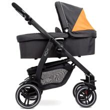 Graco Evo XT Carrycot  Art.1986531 Black Grey Ratu kulbiņa