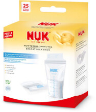 Nuk Art.SE15  Герметичные пакеты для хранения молока 25 шт.