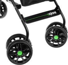 Zuma Kids Explorer plk. „Black Walking“ / sportinių skėčių tipo vežimėlis